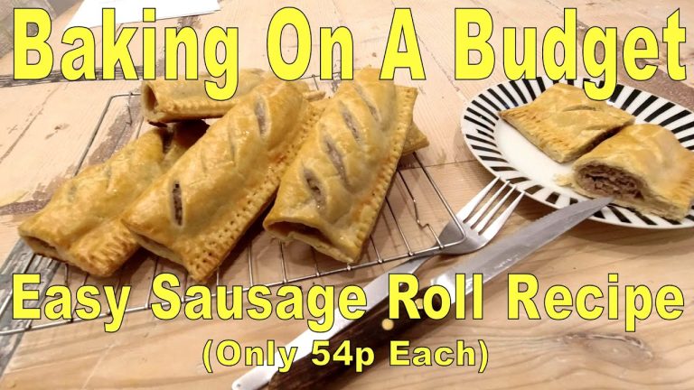 Easy Sausage Roll Recipe (Only 54p Each)