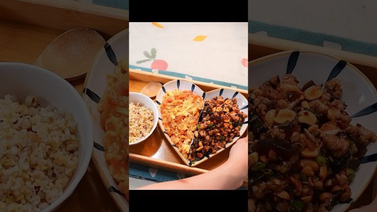 蛋蛋料理日記二：皮蛋花生肉末，簡單涼拌下飯菜Preserved Egg Peanut Mixed with Minced Pork #食譜在說明欄  #recipe #shorts  #food