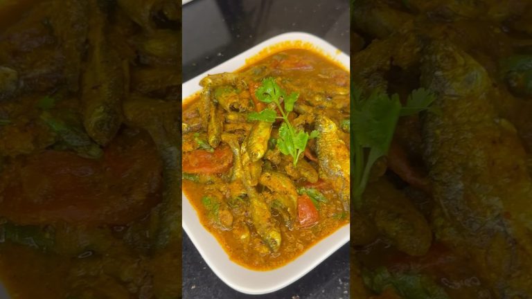 Village style chuna machha besara #smallfishmasala #fishrecipe #fish #recipe #shorts #indianfood #✅