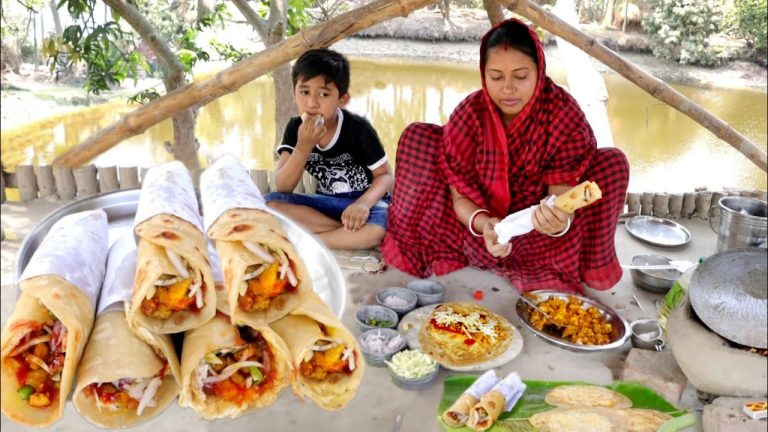 একদম কমখরচে বাড়িতেই বানিয়ে নিন রেসুরেন্ট স্টাইলে  চিকেন রোল রেসিপি ||  chicken egg roll recipe