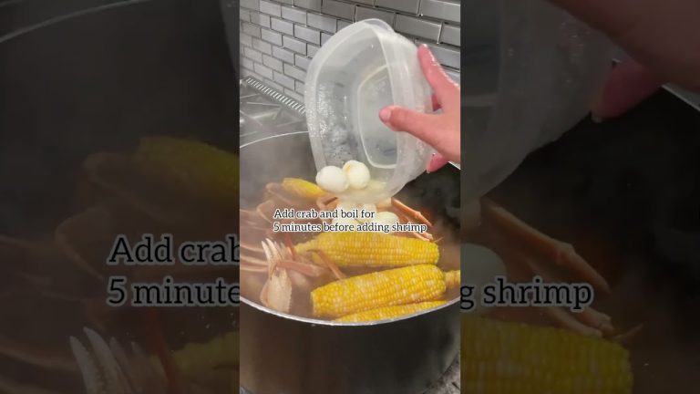 Crab Boil recipe    #CrabBoil #SeafoodBoil #CrabBoilRecipe #FYP FYPFood #Yummy