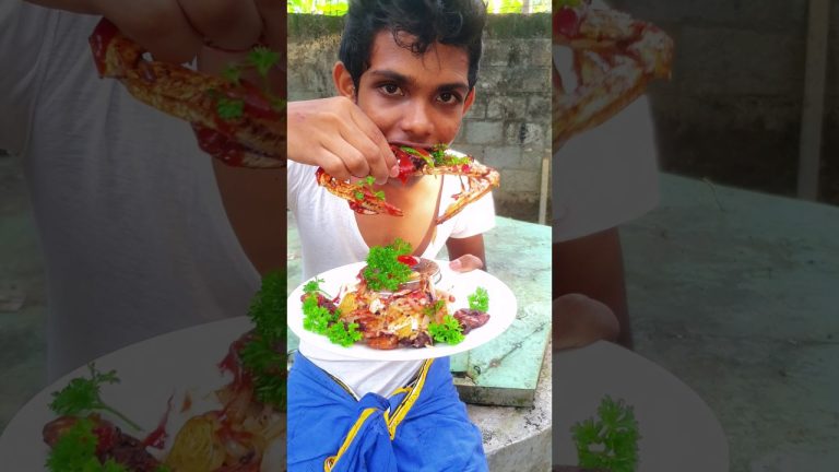Tried crab 😋 කක්කුට්ටො කමුද 😋😋😁 #trending 1 #cooking #india #viral #crab