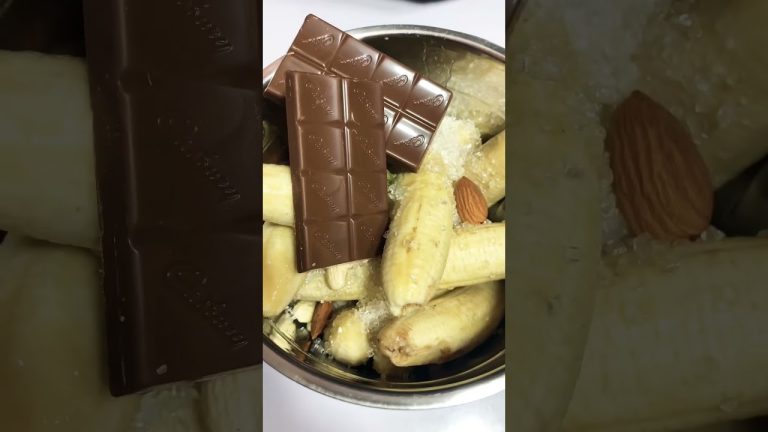 Chocolate Banana Shake  #shorts