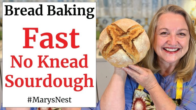 No Knead Sourdough Bread Recipe – FAST and FOOLPROOF