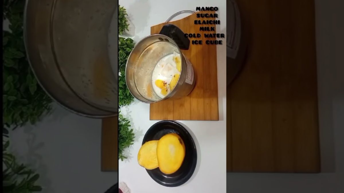mango shake #shorts #short #ytshorts #mango @cookwithnandik