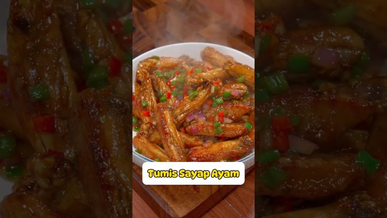 RESEP SIMPLE TUMIS SAYAP AYAM. #menusimple #menuistimewa #resep #menuseharihari