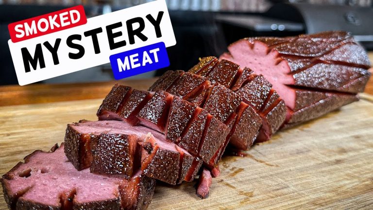 Smoked bologna on a rotisserie – Schueys BBQ