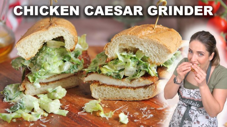Chicken Caesar Grinder – Quick & Easy Recipe!