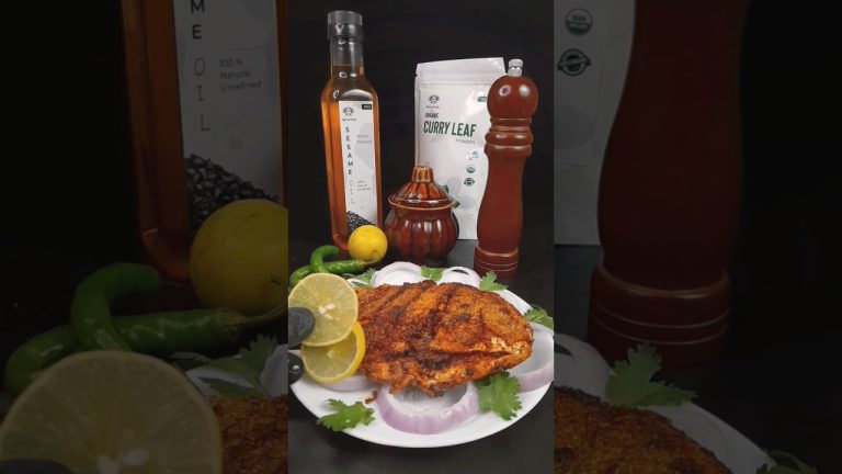 Spicy Pomfret Fish Fry (Vaval)#shorts #food #fish #pomfretfishfry #cooking #recipe