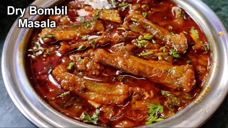 Dry Bombil Masala Recipe/Dry Fish Masala/ Bombay Duck Masala by Mrinalini / सूखा बोंबील मसाला Curry