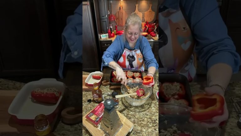 Poivrons au Poulet BBQ ! 👌🏻