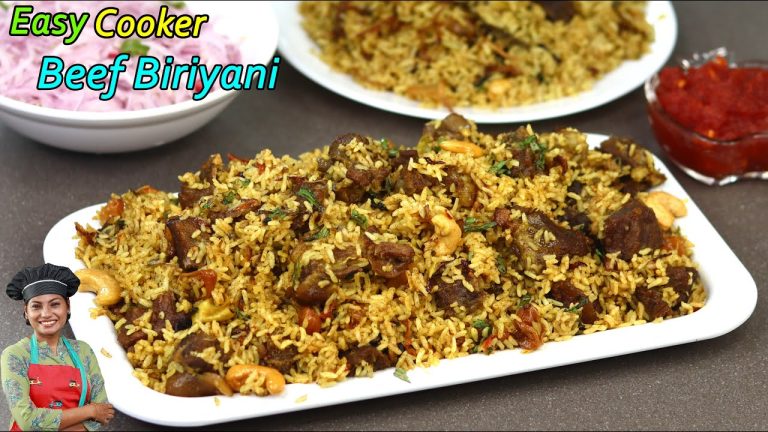 ബീഫ് ബിരിയാണി | Beef Biriyani Recipe | Kerala Style | Shamees Kitchen