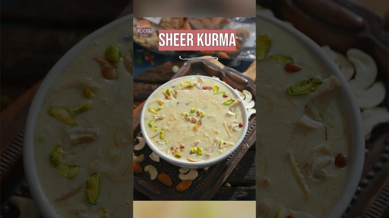 Ramzan Special Sheer Kurma Recipe !!!