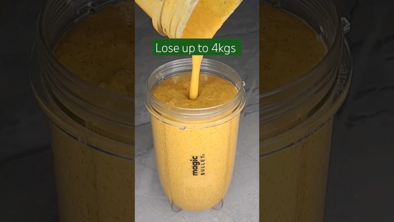 CHIA SEEDS PINEAPPLE SMOOTHIE FOR WEIGHT LOSS #smoothie #smoothierecipes #burnbellyfatfast #shorts