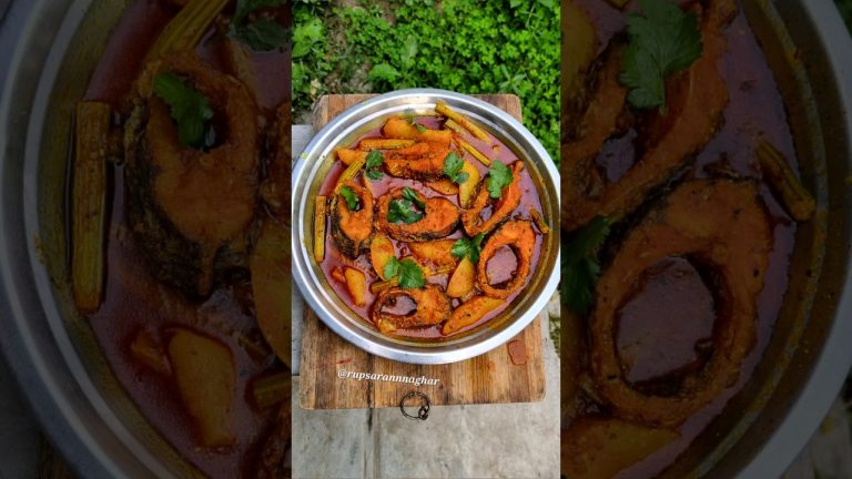 Special fish curry recipe 😋 #shorts #youtubeshorts #short #food #fish
