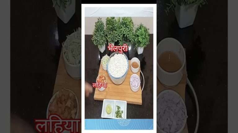 bhel puri recipeII Smoothie recipes II @cookwithnandik