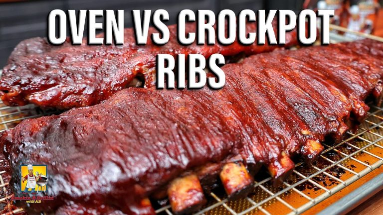 Oven VS Crockpot Ribs
