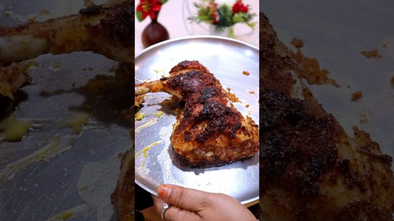 Steam thandoori chicken varuval #shorts