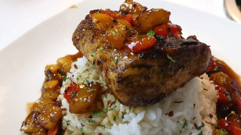 Caribbean Style Mahi Recipe | Pineapple & Fish Recipe @Christinesworldspice