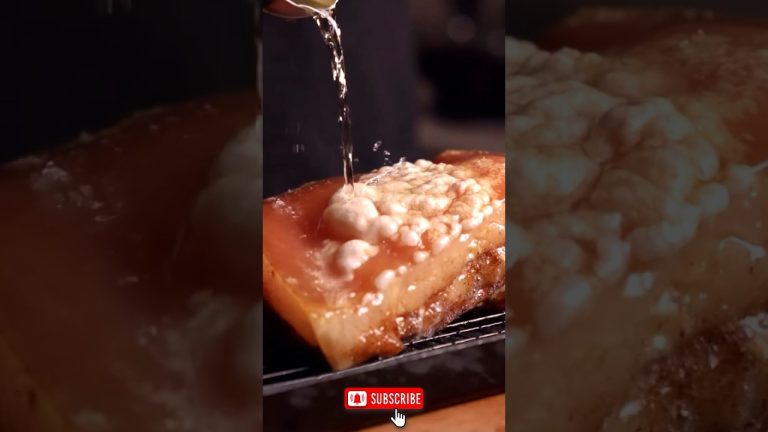 Roast pork with traditional recipe