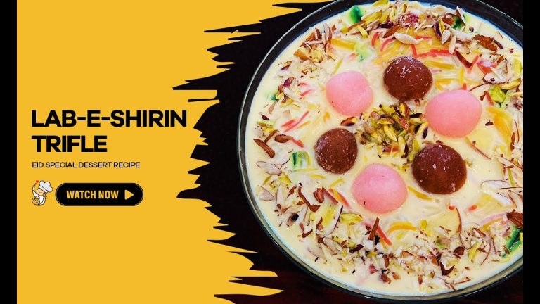 Lab-e-Shirin Trifle Recipe | Eid Special Dessert Recipe