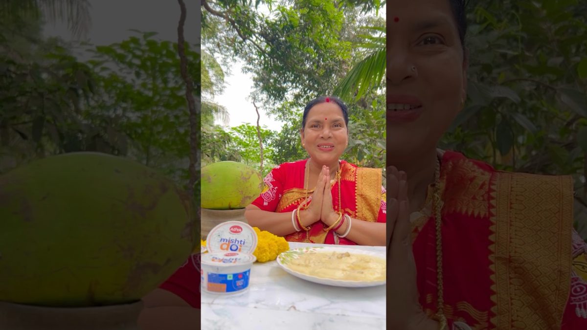 বাংলার বিখ্যাত রসমালাই | Rasmalai Recipe and Misti Doi with @adyadairy #shorts #rasmalai #sweet