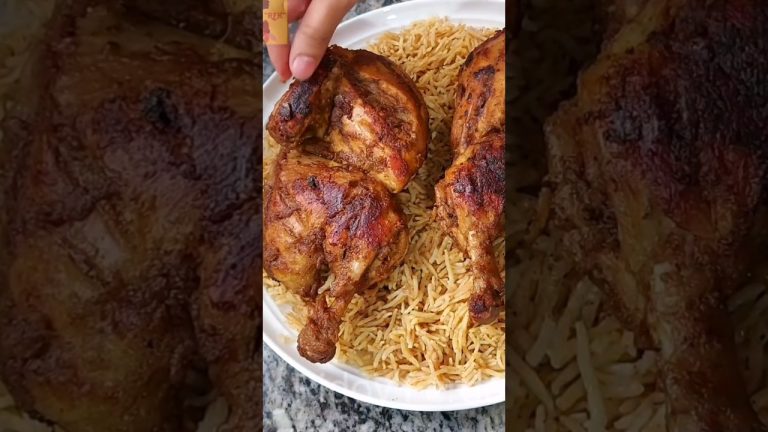 আরবের চিকেন খাবসা তৈরির সহজ রেসিপি/#briyani #eidrecipe#eid2024#kabsa #chicken#chickenbriyani#briyani