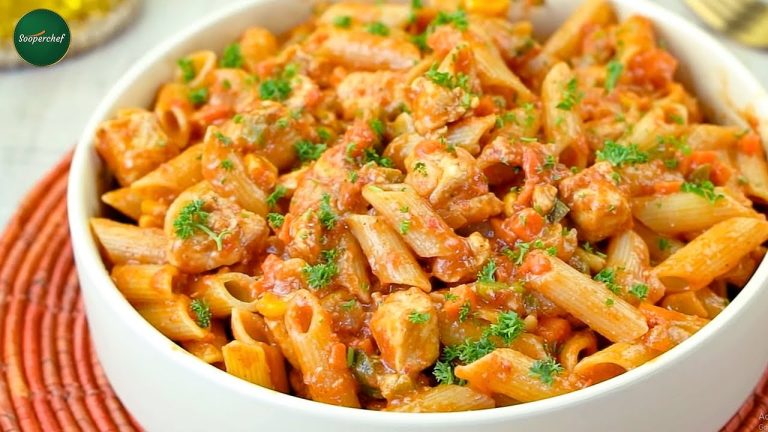 Flavorful Desi Masala Pasta Recipe | Hot & Spicy Cheese Pasta by SooperChef