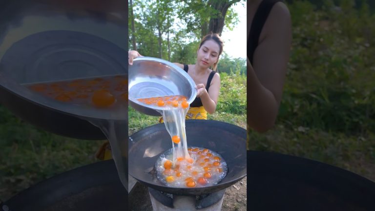 Egg stir-fry with shrimp cook recipe #cooking #food #recipe #shorts #shortvideo