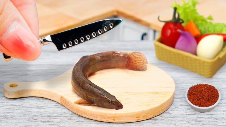 The Best Miniature Fish Cooking Recipes | DIY Mini Food In Real Life