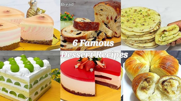 𝟲 𝗳𝗮𝗺𝗼𝘂𝘀 𝗱𝗲𝘀𝘀𝗲𝗿𝘁 𝗿𝗲𝗰𝗶𝗽𝗲𝘀 : 𝗖𝗮𝗸𝗲 𝗗𝗲𝘀𝘀𝗲𝗿𝘁 𝗕𝗮𝗸𝗶𝗻𝗴 𝗩𝗶𝗱𝗲𝗼 |  𝗦𝘁𝗿𝗮𝘄𝗯𝗲𝗿𝗿𝘆 𝗰𝗮𝗸𝗲, 𝗯𝗿𝗲𝗮𝗱, 𝗰𝗵𝗲𝗲𝘀𝗲𝗰𝗮𝗸𝗲, 𝗻𝗼-𝗯𝗮𝗸𝗲