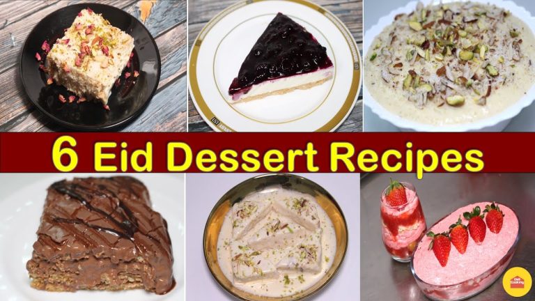 6 Easy Eid Desserts Recipe Collection 2024 By Deli Cooking