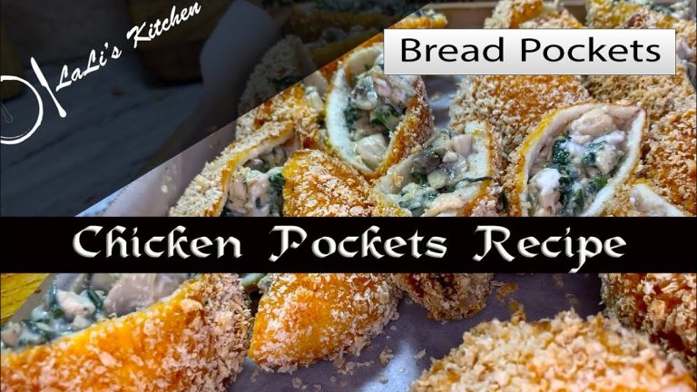 Chicken Pockets recipe | Chicken Pockets with Bread | Chicken Pockets “Lali's Kitchen” #foodie
