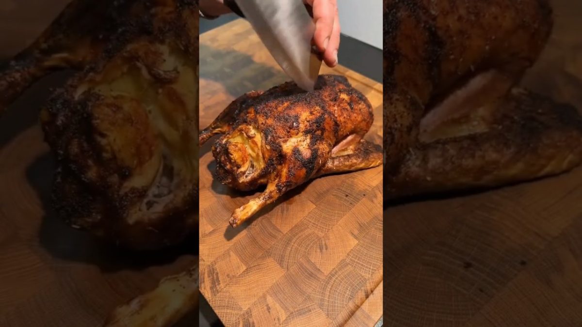 Full Chicken Roast #asmr #shorts #shortsfeed #fullchickenfry #chicken @timetocookasmrcutting p-4