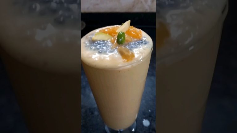 ORANGE Smoothie Recipe]#smoothie #shorts #food #recipe #viral #viralvideo #shortsvideo