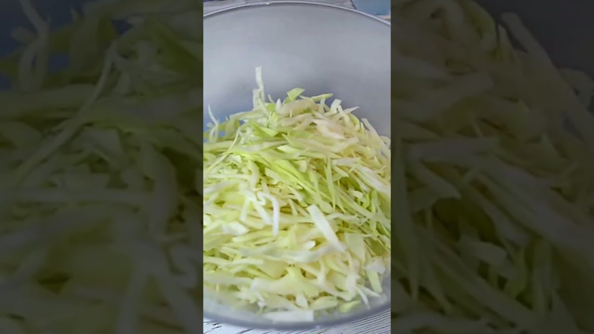 Najlepsza Chińska surówka z białej kapusty #shorts #smakowitedania #przepisy #recipe #cooking #food
