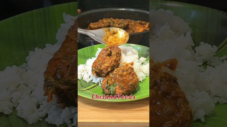 కొరమీను చేపల ఇగురు🤤 ఎవరికి ఇష్టం?🤔 Koramenu Chepala Iguru | Andhra Fish Curry Meals #seafood #nonveg