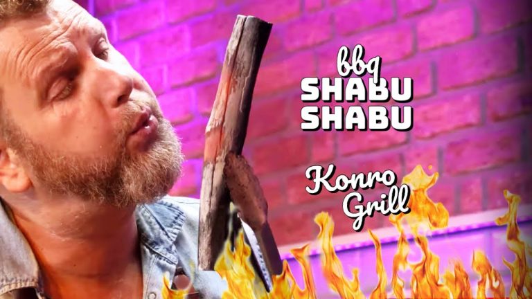 BBQ'en op 's werelds heetste houtskool in de KONRO Grill | Shabu Shabu
