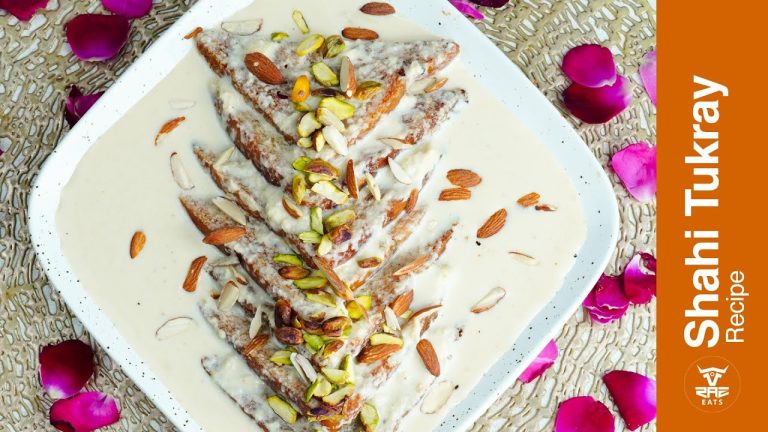Shahi Tukra Recipe | Bread Dessert in 15 Minutes | Shahi Tukda Recipe by RazEats