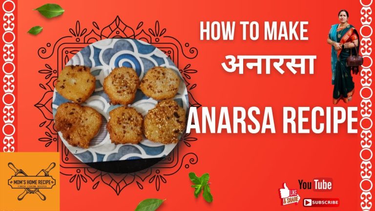 Anarsa | अनारसा | Dessert Recipes | पारंपरिक छत्तीसगढ़ी व्यंजन