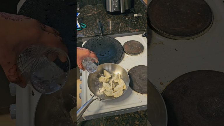 Trying Sea Food Dumplings for The First Time #shorts #dumplings #food