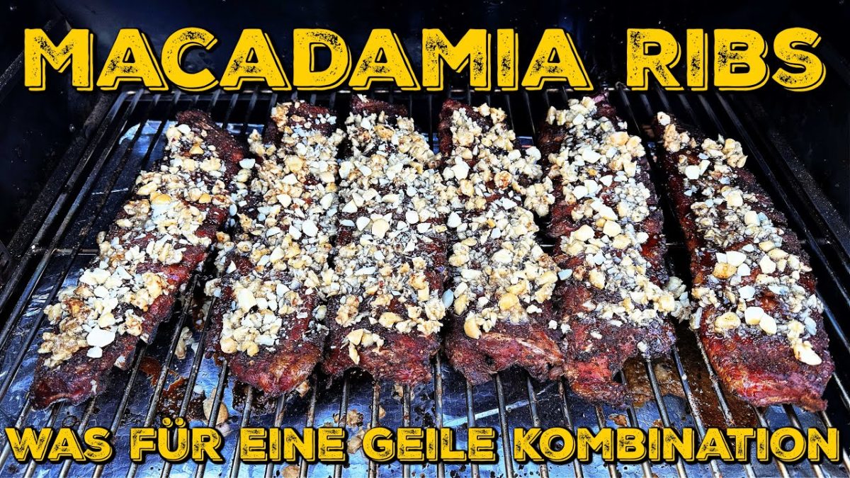 BBQ RIBS MIT MACADAMIA-KARAMELLKRUSTE