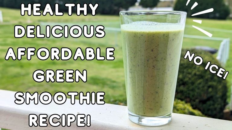 Obsessed With This Easy, Cheap Green Smoothie Recipe – Packed With Nutrients And Delicious Goodness!