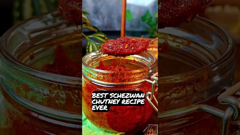 Schezwan Chutney | Schezwan Sauce Recipe | बाज़ार जैसी शेजवान चटनी |  #shorts