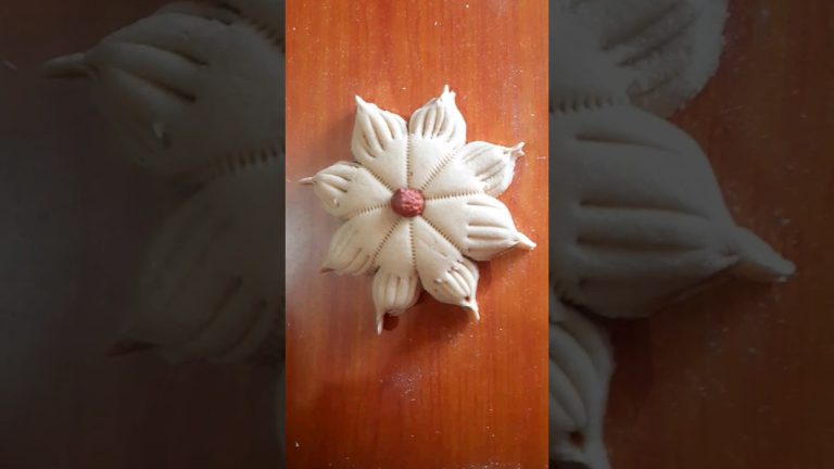 🥰satifying &creative dough pastry p#423 recipes bread rosll bun shapes #shortvideo #trending #video