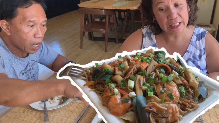 Seafood Pancit Recipe I Cooking with Mary Ann