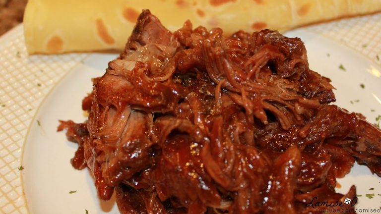 Slow Cooker Shredded BBQ Beef |  Easy Pulled Beef Recipe| Episode 66