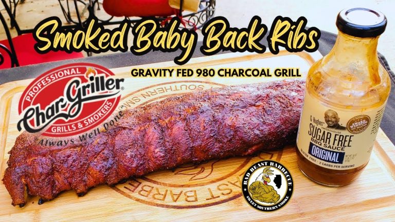 Delicious Sugar-free Ribs Smoked To Perfection On The Chargriller 980!