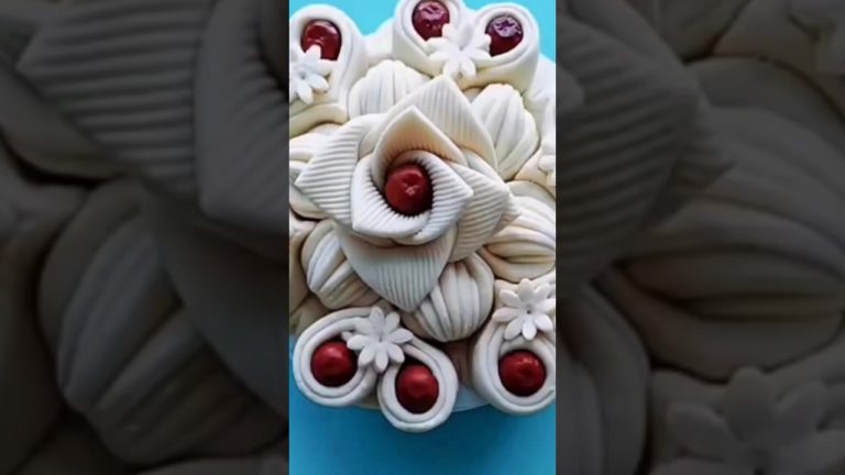 🥰 Satisfying & Creative Dough Pastry Recipes # 866🍞Bread Rolls, Bun Shapes, Pasta, 1ice Cake #shorts