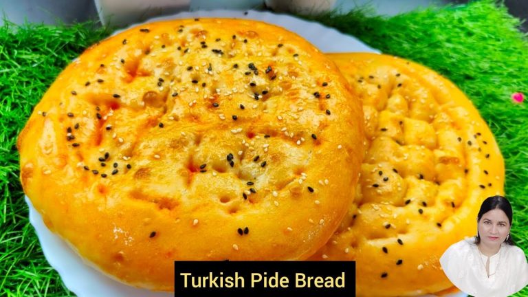 Turkish Flatbread Recipe|  The most delicious and easy bread | तुर्की रोटी रेसिपी 🔥